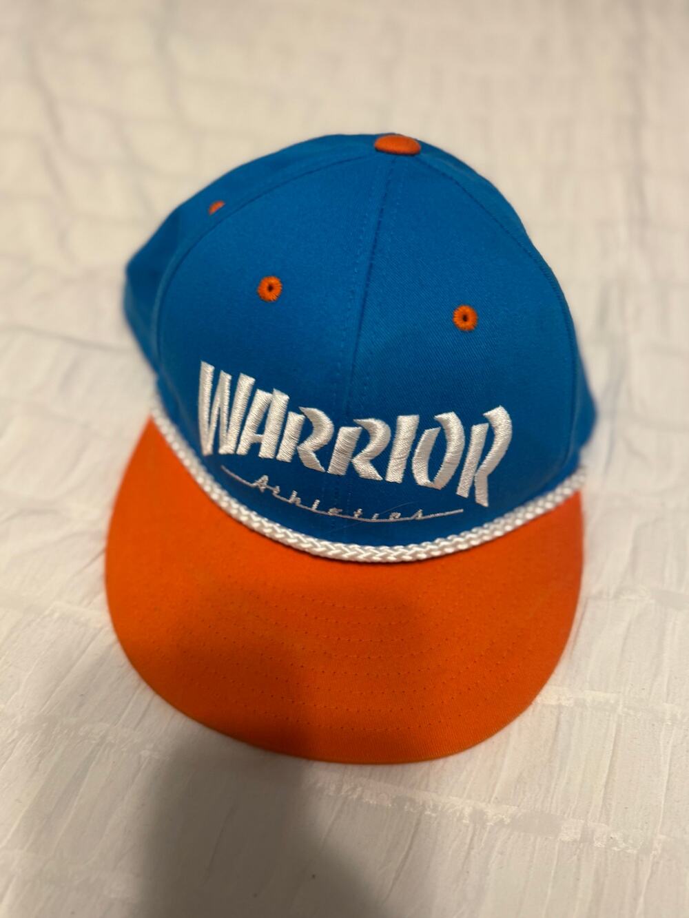 Warrior Athletics Flat Bill Adjustable Baseball Hat